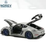 NOREV 1/18 2023 porsche cayman gt4 rs, chalk - Image 2
