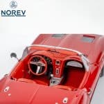 NOREV 1/18 1963 chevrolet corvette sting ray cabriolet, riverside red - Image 5