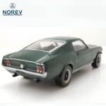 NOREV 1/43 1968 ford mustang jet-car, satin green metallic - Image 2