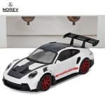Norev 1/43 PORSCHE - 911 992 GT3 RS WEISSACH PACKAGE COUPE 2022 - WHITE BLACK RED