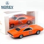 NOREV 1/43 1969 dodge charger jet-car *general lee look-a-like*, orange - Image 2