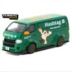 TARMAC 1/64 toyota hiace widebody hashtag b special edition, green