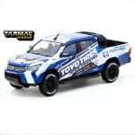 TARMAC 1/64 toyota hilux *toyo tires*, blue/white