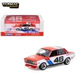 TARMAC 1/64 1971 bre datsun 510 #46 john morton trans-am 2.5 championship, white/red/blue