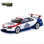 TARMAC 1/64 nissan nismo gt-r lm test car, white/blue/red