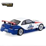 TARMAC 1/64 nissan nismo gt-r lm test car, white/blue/red - Image 2