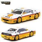 TARMAC 1/64 1999 ferrari f355 challenge #82 d. peter andersen, white/yellow