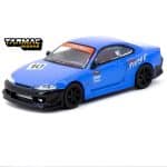 TARMAC 1/64 vertex silvia s15 *tarmac works 10th anniversary*, black/blue