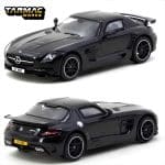 TARMAC 1/64 mercedes-benz sls amg coupé black series, black metallic