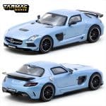 TARMAC 1/64 mercedes-benz sls amg coupé black series, matte blue