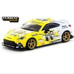 TARMAC 1/64 toyota gr86 *mooneyes*, white/yellow