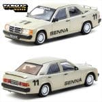 TARMAC 1/64 mercedes-benz 190 e 2.3-16 *ayrton senna* race of champion 1984, silver