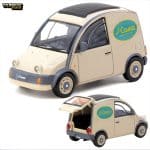 TARMAC 1/64 nissan s-cargo presentation, white