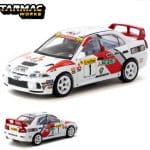 TARMAC 1/64 1997 mitsubishi lancer evolution iv rallye monte-carlo #1 tommi mäkinen/seppo harjanne,