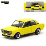 TARMAC 1/64 bre datsun 510 brock buster/peter brock, yellow