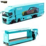 TARMAC 1/64 mitsubishi fuso super great *lb-trucks*, blue