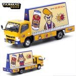 TARMAC 1/64 mitsubishi fuso canter og, yellow/blue