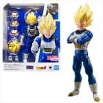 Tamashi Nations Dragon Ball Z S.H.Figuarts Action Figure Super Saiyan Vegeta Dangerous Pride 14 cm