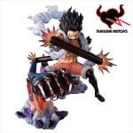 Tamashi Nations One Piece Figuarts ZERO Extra Battle PVC Statue Luffy Gear 4 Snake Man King Cobra