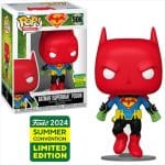 Funko Pop! Heroes: DC Comics - Batman/Superman Fusion SDCC 2024 Convention Limited Edition #506