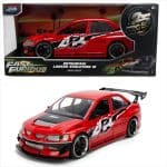 JADA 1/24 Fast And Furious - 2006 Mitsubishi Lancer - Red