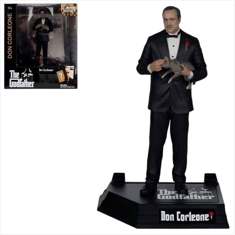 The Godfather Movie Maniacs Figure Don Corleone 17 cm