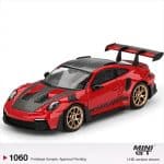 Mini GT 1/64 PORSCHE 911 992 GT3 RS GUARDS RED WEISSACH PACKAGE 2022