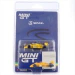 Mini GT 1/64 Lotus 99T #12 Ayrton Senna 1987 Monaco Grand Prix Winner  - Blister Package