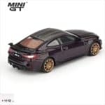 Mini GT 1/64 BMW M4 G82 PERFORMANCE DAYTONA VIOLET 2021 - Image 2