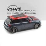 OTTO Mobille 1/18 2024 Mini Cooper JCW Legend Grey Car Model - Image 2