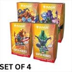 MTG Magic The Gathering - Marvel Super Heroes EN - Commander Deck  - Collector - Set of 4