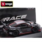 Bburago - 1/43 PORSCHE - 911 992 GT3 R N 0 RACING BASE COUPE 2023 - CON VETRINA - WITH SHOWCASE - Image 2