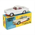 Corgi 1/43 VOLVO - 1800S COUPE 1967 - THE SAINT MOVIE - WHITE