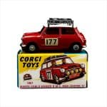 Corgi 1/43 MINI COOPER S N 177 WINNER RALLY MONTECARLO 1967 RAUNO AALTONEN - HENRY LIDDON