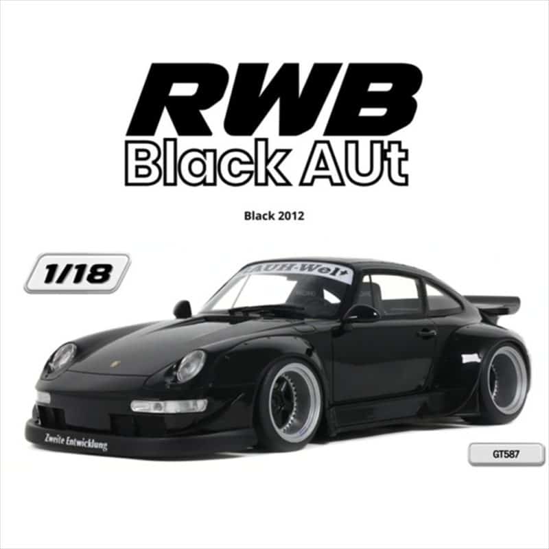 GT Spirit  1/18 RWB BLACK AUT BLACK 2012