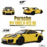GT Spirit  1/18 PORSCHE 911 [992.1] GTS2 RS NÜRBURGRING LAP RECORD RACING YELLOW