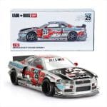 Mini GT 1/64  NISSAN SKYLINE GT-R R34 KAIDO STAR RACING V1 1999