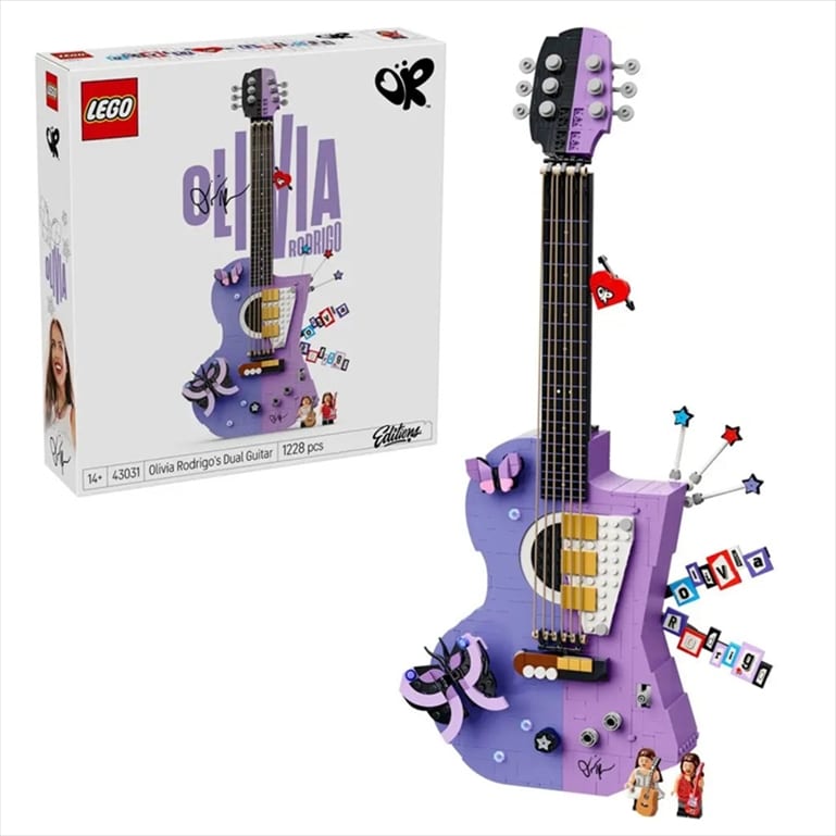 LEGO43031.jpg LEGO Editions: Olivia Rodrigo’s Dual Guitar 43031 - Image 1