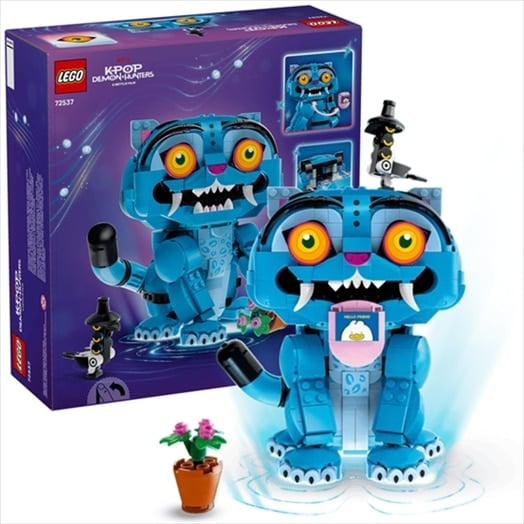 LEGO72537.jpg LEGO K-Pop Demon Hunters: Derpy Tiger Sussie Bird 72537 - Image 1