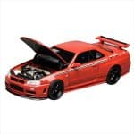 MOTORHELIX - 1/64 - NISSAN SKYLINE GT-R R34 NISMO CUSTOMIZED Diecast Scale Model Car