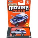 Matchbox 1/64 Matchbox Moving Parts -  1978 Ford Bronco Blue White HVM87