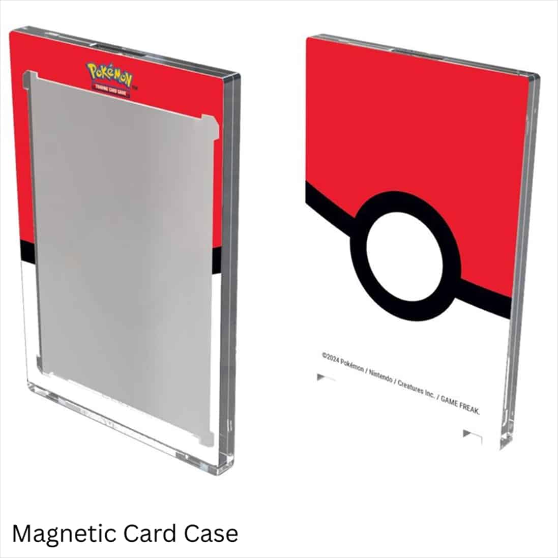 REM16421.jpg Ultra-pro UP - Single 35 Pt ONE-TOUCH Edge - Poké Ball Printed Magnetic Card Holder for Pokémon - Image 1