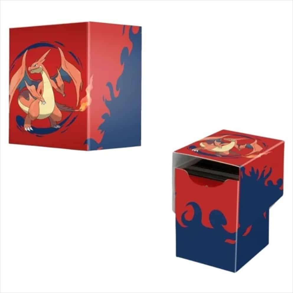 REM16756.jpg Ultra-Pro PKM Mega Charizard Y 100+ Deck Box - Image 1