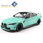 Solido 1/18 BMW M4 Performance Parts Solido Works 2025 Turquoise -Diecast Car