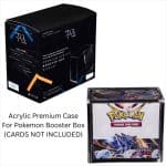 TAB - The Acrylic Box - PKM Pokemon Booster Box Premium 6mm Acrylic Case