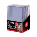 Ultra Pro - Super Thick Toploader 10pcs - Holds up to 180pt Cards