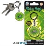 Abysse: Rick And Morty - Portal Gun Metal Keychain ABYKEY387