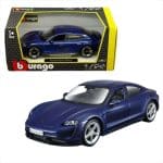 Bburago 1/24 porsche taycan, blue