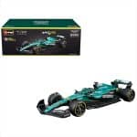 Bburago 1/24 2025 aston martin amr 25 #18 lance stroll with helmet, black/silver/turquoise