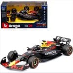 Bburago 1/43 2025 red bull rb21 #1 max verstappen, blue/yellow/red